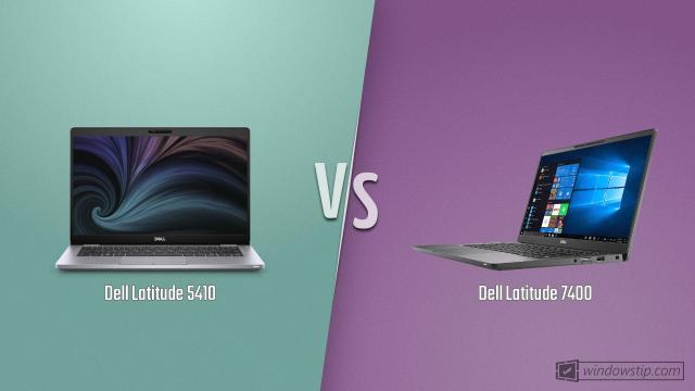 Dell Latitude 5410 vs. Dell Latitude 7400