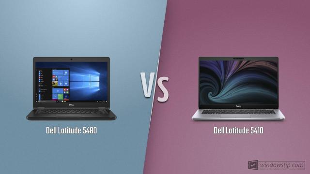 Dell Latitude 5480 vs. Dell Latitude 5410