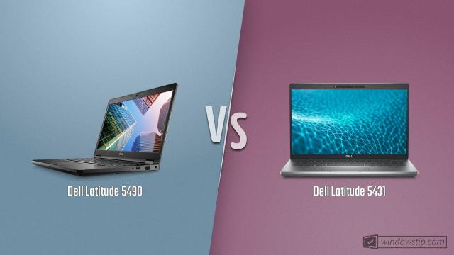 Dell Latitude 5490 vs. Dell Latitude 5431