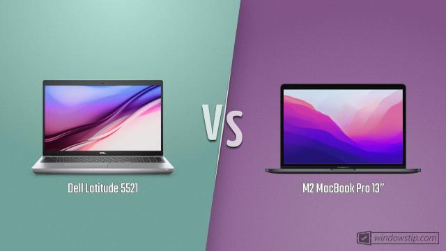 Dell Latitude 5521 vs. M2 MacBook Pro 13”