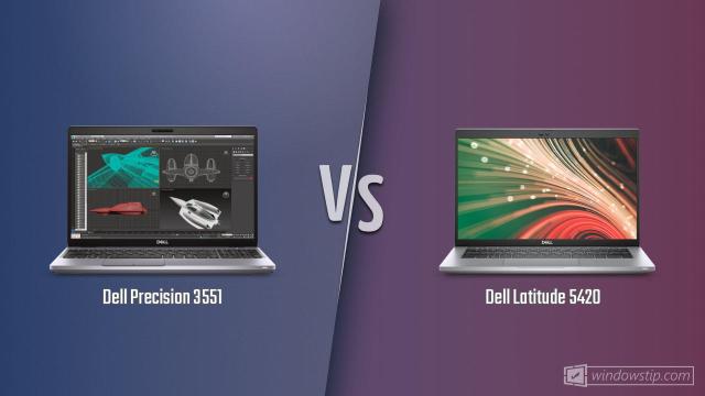 Dell Precision 3551 vs. Dell Latitude 5420