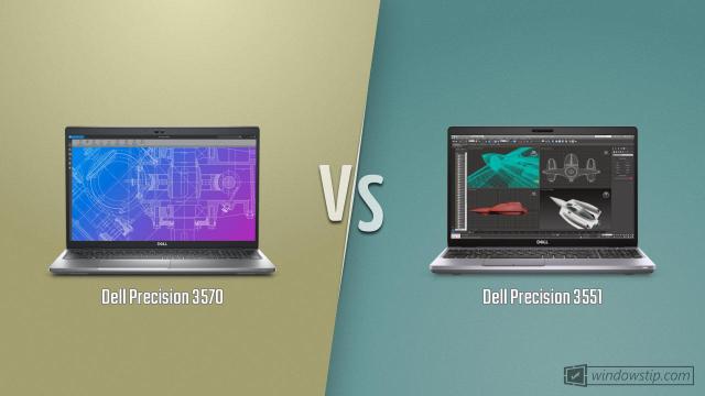 Dell Precision 3570 vs. Dell Precision 3551