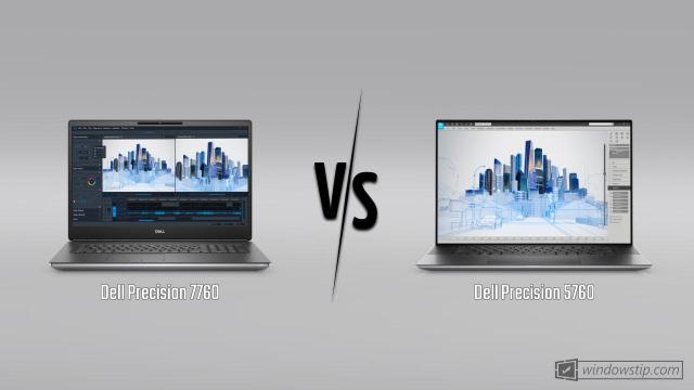 Dell Precision 7760 vs. Dell Precision 5760