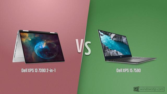 Dell XPS 13 7390 2-in-1 vs. Dell XPS 15 7590