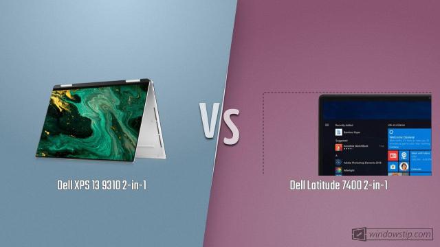 Dell XPS 13 9310 2-in-1 vs. Dell Latitude 7400 2-in-1