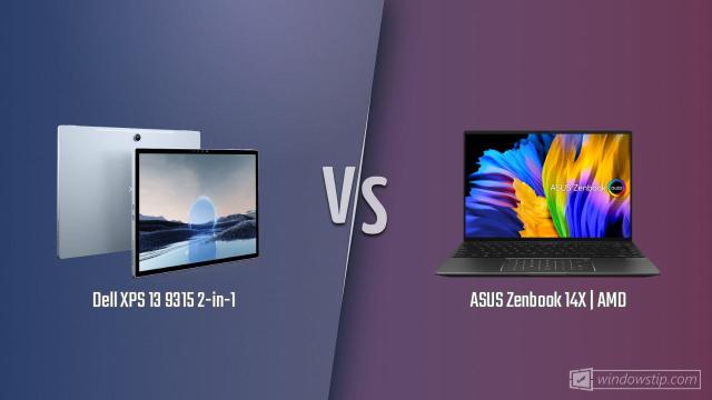 Dell XPS 13 9315 2-in-1 vs. ASUS Zenbook 14X | AMD