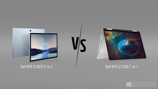 Dell XPS 13 9315 2-in-1 vs. Dell XPS 13 7390 2-in-1