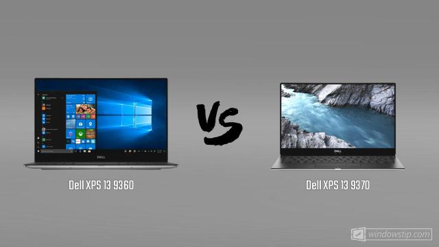 Dell XPS 13 9360 vs. Dell XPS 13 9370