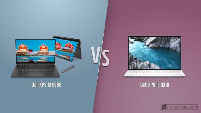 Dell XPS 13 9365 vs. Dell XPS 13 9310