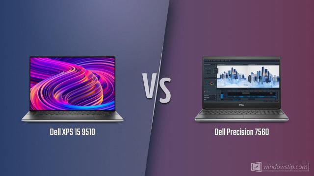 Dell XPS 15 9510 vs. Dell Precision 7560