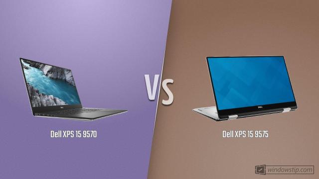 Dell XPS 15 9570 vs. Dell XPS 15 9575