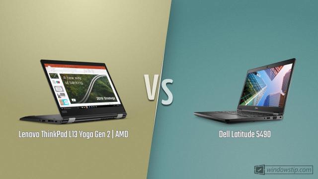 Lenovo ThinkPad L13 Yoga Gen 2 | AMD vs. Dell Latitude 5490