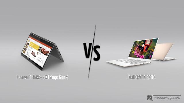 Lenovo ThinkPad X1 Yoga Gen 4 vs. Dell XPS 13 9380