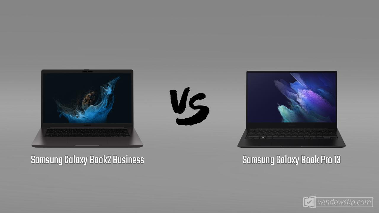 Samsung Galaxy Book2 Business vs. Samsung Galaxy Book Pro 13