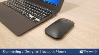 How to connect or pair a Microsoft Designer Bluetooth Mouse