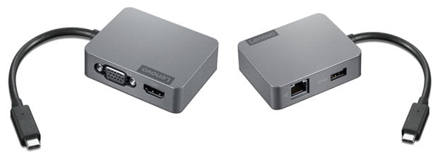 Lenovo USB-C Travel Hub Gen2 Ports