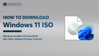 How to Download Windows Insider Preview ISO File