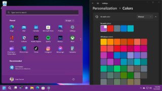 How to change taskbar and Start color on Windows 11