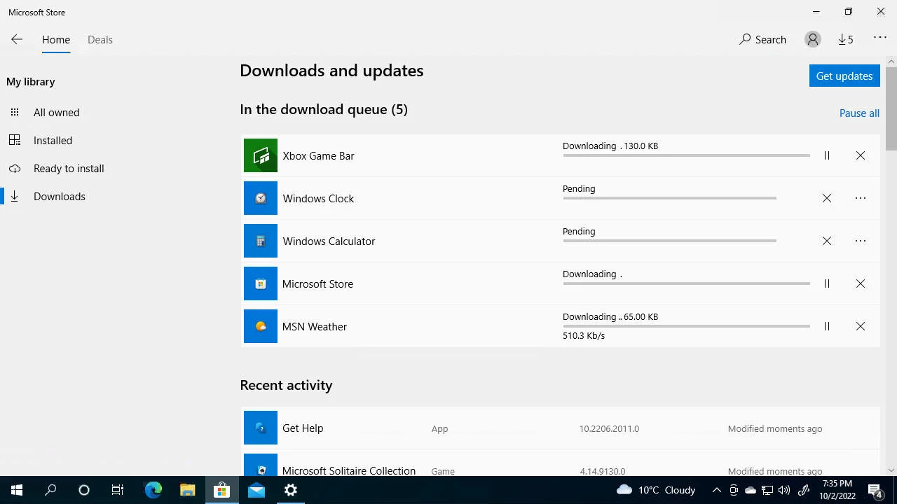 How to Update Apps on Windows 10