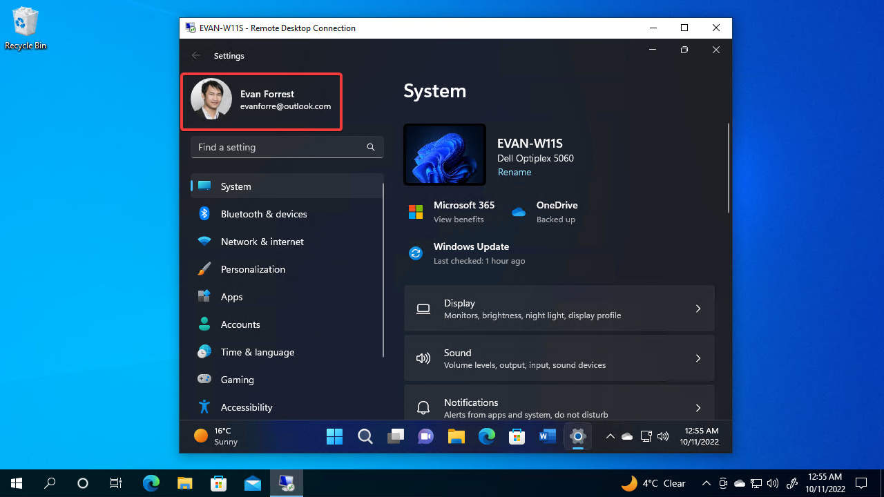 How to Enable Remote Desktop with Microsoft Account on Windows 11