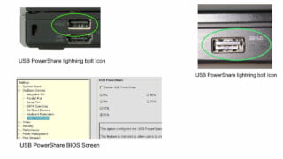 Dell USB PowerShare technology
